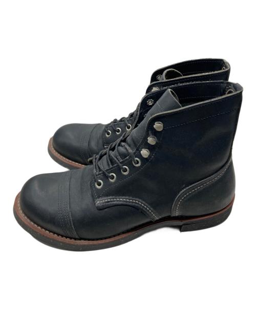 RED WING（レッドウィング）RED WING (レッドウィング) アイアンレンジャー ブーツ ブラック サイズ:28㎝の古着・服飾アイテム