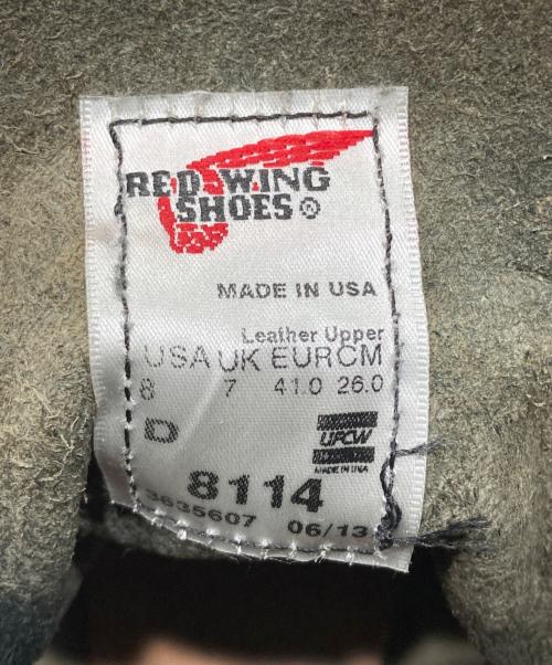 RED WING（レッドウィング）RED WING (レッドウィング) アイアンレンジャー ブーツ ブラック サイズ:28㎝の古着・服飾アイテム