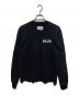 sacai（サカイ）の古着「Embroidery Long Sleeve」｜ブラック