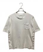 sacaiサカイ）の古着「Flower Embroidery T-Shirt フラワー エンブロイダリー Tシャツ」｜ホワイト