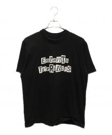 Jean Paul GAULTIER×sacai（ジャンポールゴルチェ×サカイ）の古着「21AW ロゴプリントシャツ」｜ブラック