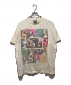 SAINT MICHAEL×SEAN WOTHERSPOONセントマイケル×ショーン・ワザーズプーン）の古着「SW SS TEE/VEGES Tシャツ」｜ベージュ