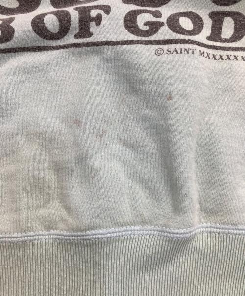 SAINT MICHAEL（セントマイケル）SAINT MICHAEL (セントマイケル) JESUS Sweat shirt ブルー サイズ:Lの古着・服飾アイテム