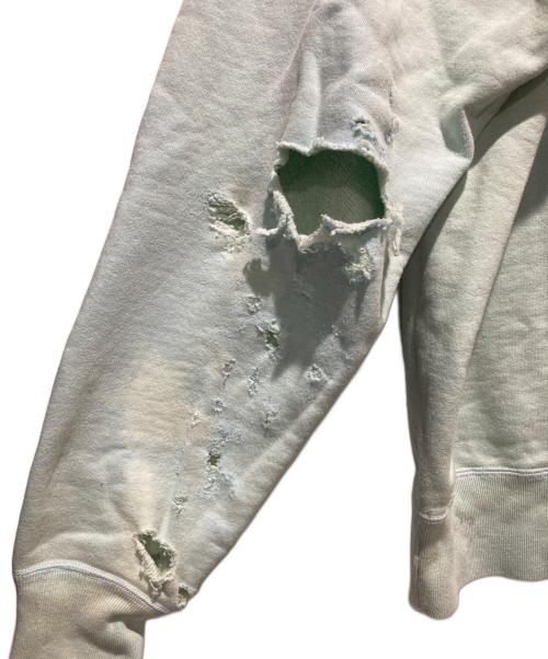 SAINT MICHAEL（セントマイケル）SAINT MICHAEL (セントマイケル) JESUS Sweat shirt ブルー サイズ:Lの古着・服飾アイテム