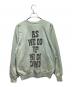 SAINT MICHAEL (セントマイケル) JESUS Sweat shirt ブルー サイズ:L：30000円