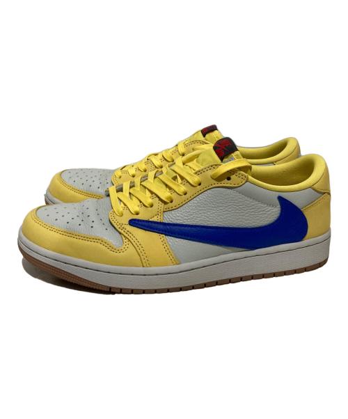 NIKE（ナイキ）NIKE (ナイキ) TRAVIS SCOTT (トラヴィス・スコット) ローカットスニーカー Canary サイズ:28㎝の古着・服飾アイテム