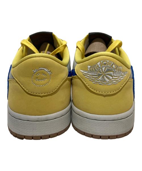 NIKE（ナイキ）NIKE (ナイキ) TRAVIS SCOTT (トラヴィス・スコット) ローカットスニーカー Canary サイズ:28㎝の古着・服飾アイテム