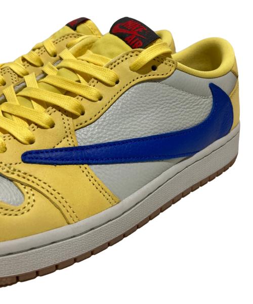 NIKE（ナイキ）NIKE (ナイキ) TRAVIS SCOTT (トラヴィス・スコット) ローカットスニーカー Canary サイズ:28㎝の古着・服飾アイテム