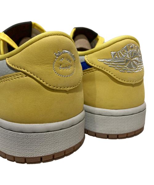 NIKE（ナイキ）NIKE (ナイキ) TRAVIS SCOTT (トラヴィス・スコット) ローカットスニーカー Canary サイズ:28㎝の古着・服飾アイテム