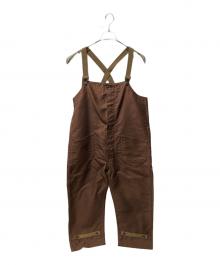 NAVY DEPARTMENT（ネイビーデパートメント）の古着「オーバーオール」｜ブラウン