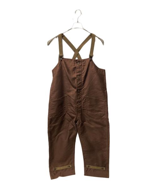 NAVY DEPARTMENT（ネイビーデパートメント）navy department (ネイビーデパートメント) オーバーオール ブラウン サイズ:Ｓの古着・服飾アイテム