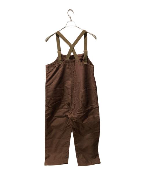 NAVY DEPARTMENT（ネイビーデパートメント）navy department (ネイビーデパートメント) オーバーオール ブラウン サイズ:Ｓの古着・服飾アイテム