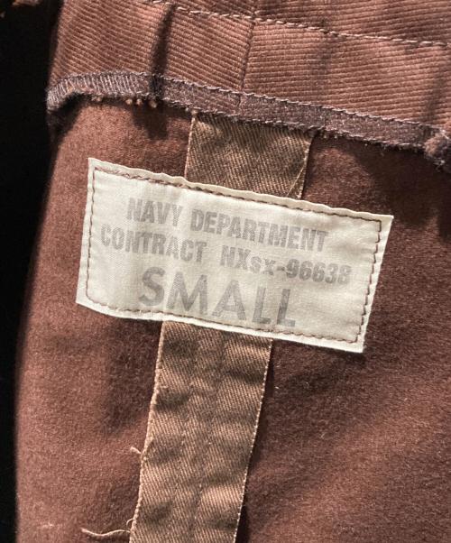 NAVY DEPARTMENT（ネイビーデパートメント）navy department (ネイビーデパートメント) オーバーオール ブラウン サイズ:Ｓの古着・服飾アイテム