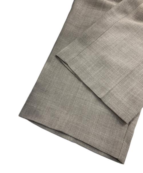 Whim Gazette（ウィムガゼット）Whim Gazette (ウィムガゼット) ジュートライクタックパンツ ベージュ サイズ:36の古着・服飾アイテム