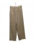 Whim Gazette (ウィムガゼット) ジュートライクタックパンツ ベージュ サイズ:36：10000円