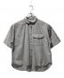 NANGA（ナンガ）の古着「スプリングストライプシャツ」｜グレー