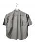 NANGA (ナンガ) スプリングストライプシャツ グレー サイズ:M 未使用品：5000円