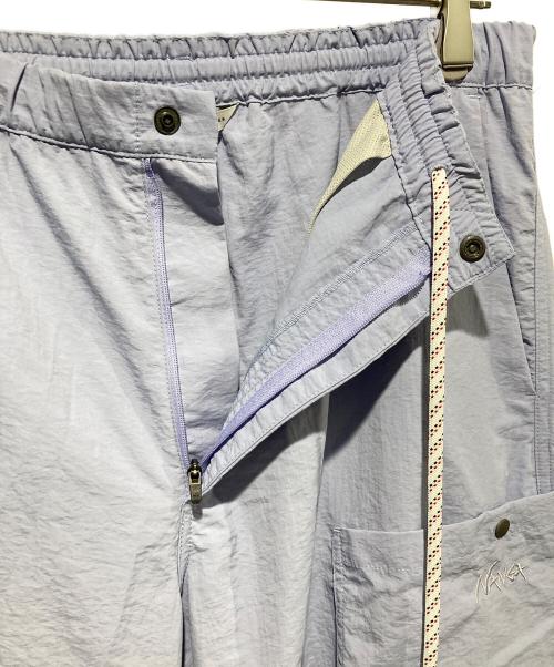 NANGA（ナンガ）NANGA (ナンガ) NYLON TUSSER CARGO PANTS ブルー サイズ:L 未使用品の古着・服飾アイテム