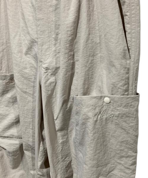 NANGA（ナンガ）NANGA (ナンガ) NYLON TUSSER CARGO PANTS アイボリー サイズ:XL 未使用品の古着・服飾アイテム