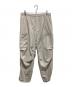 NANGA（ナンガ）の古着「NYLON TUSSER CARGO PANTS」｜アイボリー