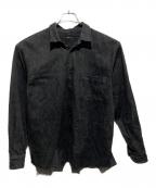 COMOLIコモリ）の古着「デニムコモリシャツ」｜ブラック