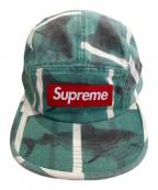 SUPREMEシュプリーム）の古着「25SS. Damien Hirst Camp キャップ」｜グリーン