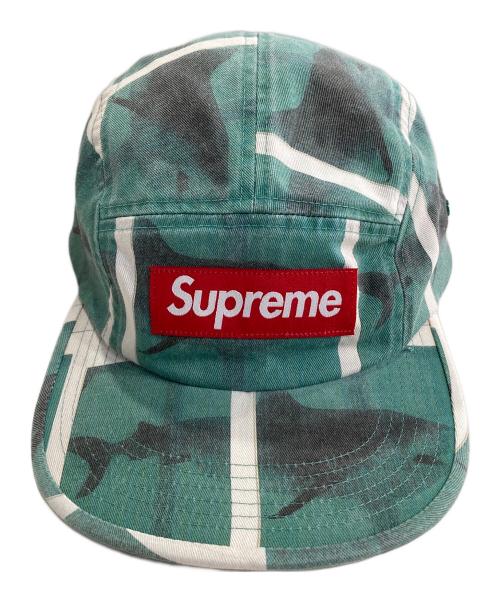 SUPREME（シュプリーム）Supreme (シュプリーム) 25SS. Damien Hirst Camp キャップ グリーンの古着・服飾アイテム