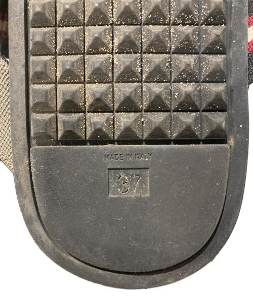 FENDI（フェンディ）FENDI (フェンディ) メッシュフラットバレエシューズ ブラック サイズ:37の古着・服飾アイテム