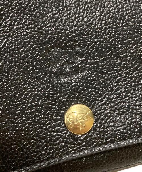 IL BISONTE（イル ビゾンテ）IL BISONTE (イル ビゾンテ) 2つ折り財布 ブラックの古着・服飾アイテム