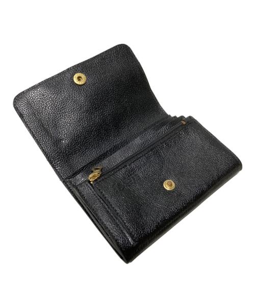 IL BISONTE（イル ビゾンテ）IL BISONTE (イル ビゾンテ) 2つ折り財布 ブラックの古着・服飾アイテム