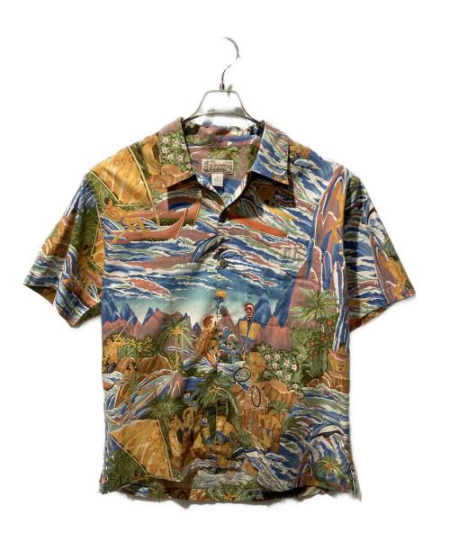 pataloha（パタロハ）pataloha (パタロハ) 2004 LILMITED EDITION アロハシャツ スカイブルー サイズ:Mの古着・服飾アイテム