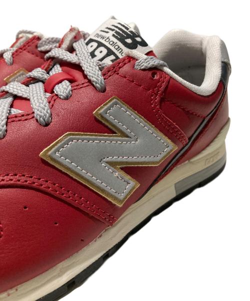 NEW BALANCE（ニューバランス）NEW BALANCE (ニューバランス) ローカットスニーカー レッド サイズ:24.5㎝の古着・服飾アイテム