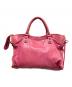 BALENCIAGA (バレンシアガ) ザシティ トート バック ピンク：60000円