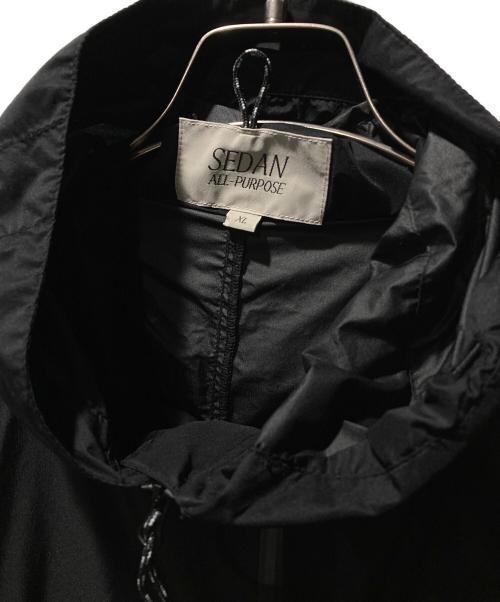 SEDAN ALL-PURPOSE（セダンオールパーパス）SEDAN ALL-PURPOSE (セダンオールパーパス) Super Light Anorak ブラック サイズ:XLの古着・服飾アイテム