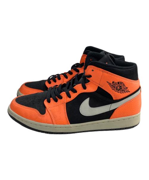 NIKE（ナイキ）NIKE (ナイキ) MID ハイカットスニーカー オレンジ×ブラック サイズ:29.0㎝の古着・服飾アイテム