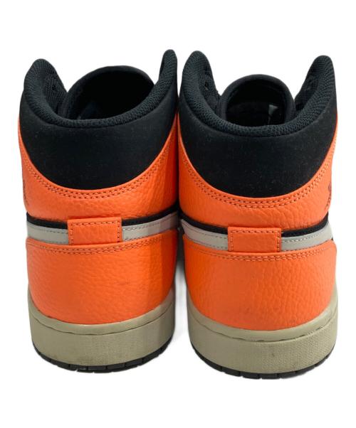 NIKE（ナイキ）NIKE (ナイキ) MID ハイカットスニーカー オレンジ×ブラック サイズ:29.0㎝の古着・服飾アイテム