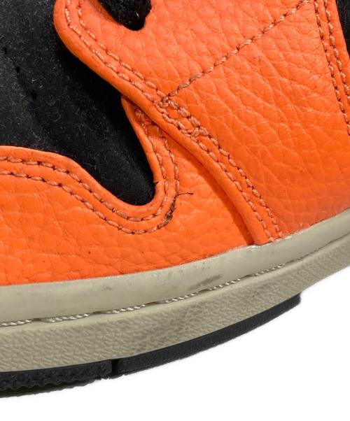 NIKE（ナイキ）NIKE (ナイキ) MID ハイカットスニーカー オレンジ×ブラック サイズ:29.0㎝の古着・服飾アイテム