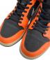 中古・古着 NIKE (ナイキ) MID ハイカットスニーカー オレンジ×ブラック サイズ:29.0㎝：7000円