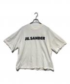 JIL SANDERジルサンダー）の古着「ロゴ Tシャツ」｜アイボリー