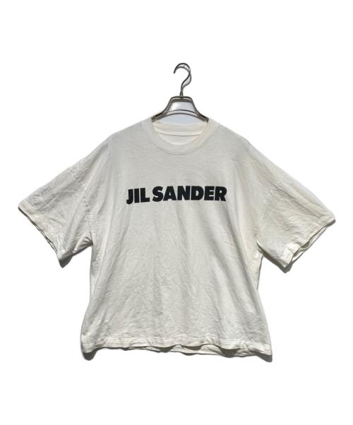 JIL SANDER（ジルサンダー）JIL SANDER (ジルサンダー) ロゴ Tシャツ アイボリー サイズ:XLの古着・服飾アイテム