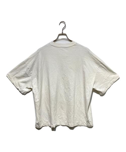 JIL SANDER（ジルサンダー）JIL SANDER (ジルサンダー) ロゴ Tシャツ アイボリー サイズ:XLの古着・服飾アイテム