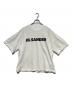 JIL SANDER（ジルサンダー）の古着「ロゴ Tシャツ」｜アイボリー