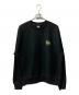 stussy（ステューシー）の古着「DRAGON STUSSY CREW SWEAT」｜ブラック