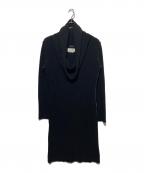 MM6 Maison Margielaエムエムシックスメゾンマルジェラ）の古着「ニットワンピース」｜ブラック