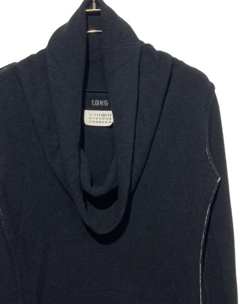 MM6 Maison Margiela（エムエムシックスメゾンマルジェラ）MM6 Maison Margiela (エムエムシックスメゾンマルジェラ) ニットワンピース ブラック サイズ:Lの古着・服飾アイテム