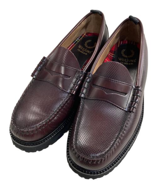 G.H.BASS（ジーエイチバス）G.H.BASS (ジーエイチバス) FRED PERRY (フレッドペリー) ペニーローファー ブラウン サイズ:27の古着・服飾アイテム