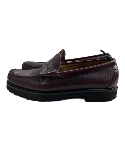 G.H.BASS（ジーエイチバス）G.H.BASS (ジーエイチバス) FRED PERRY (フレッドペリー) ペニーローファー ブラウン サイズ:27の古着・服飾アイテム