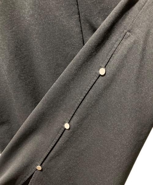 BLACK LABEL CRESTBRIDGE（ブラックレーベル クレストブリッジ）BLACK LABEL CRESTBRIDGE (ブラックレーベル クレストブリッジ) ストレッチポンチコクーンワンピース ブラック サイズ:Ｓの古着・服飾アイテム