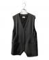 Lisiere（リジェール）の古着「VEST モードスタイル ベスト」｜グレー