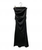 OMMOオーエムエムオー）の古着「ベアワンピース」｜ブラック